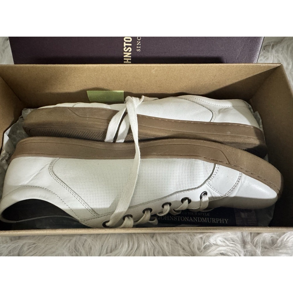 Johnson Murphy mens shoes 12 White